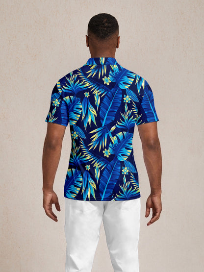 Botanical Energy Herrpolo UPF50+