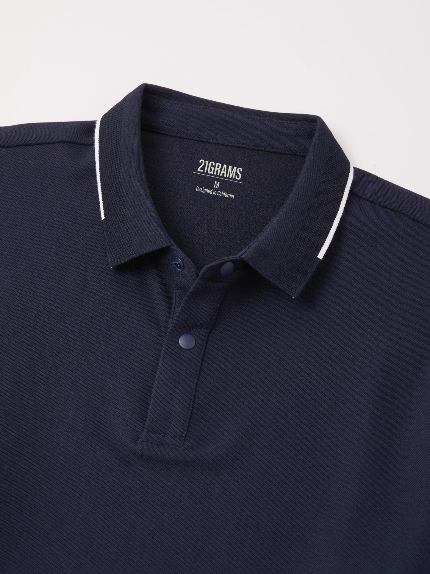 CotFlex Men's Piqué Cotton Blend Long-Sleeve Polo