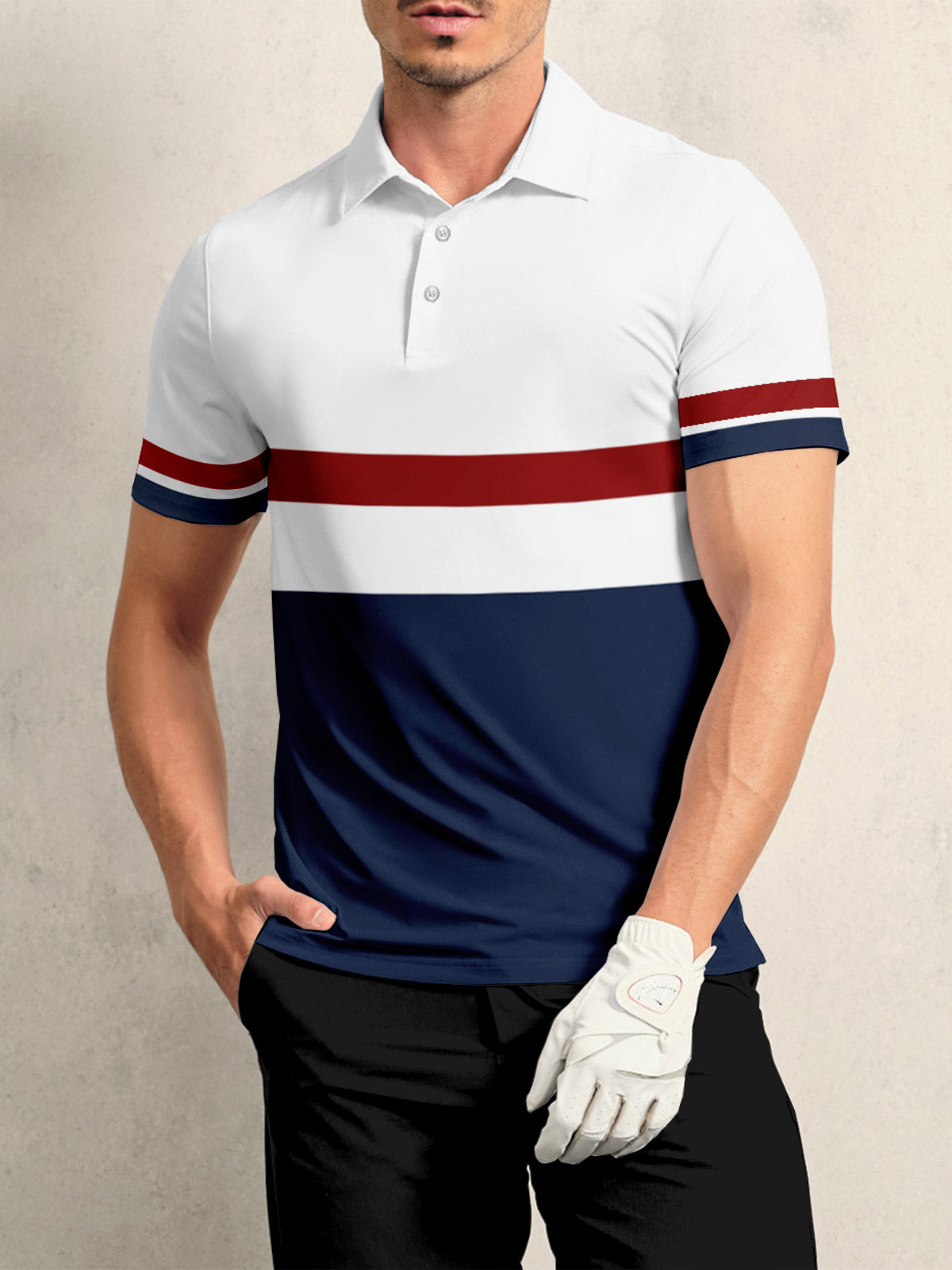 Playful Nautical Polo Top UPF50+