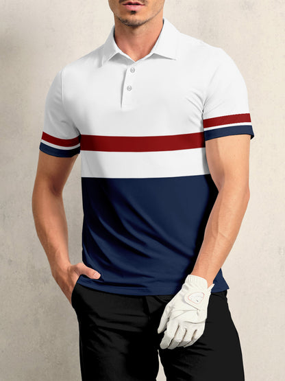 Playful Nautical Polo Top UPF50+