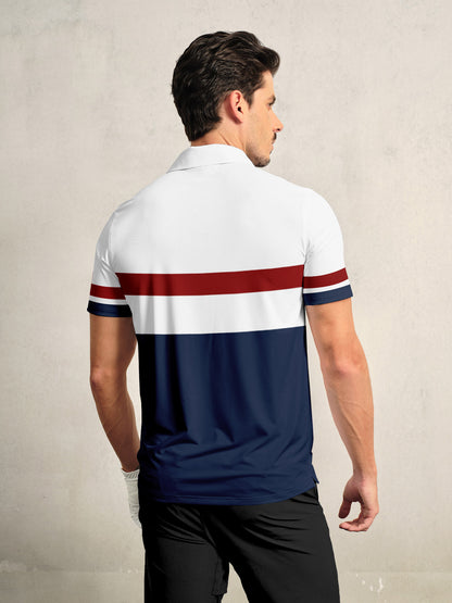 Playful Nautical Polo Top UPF50+