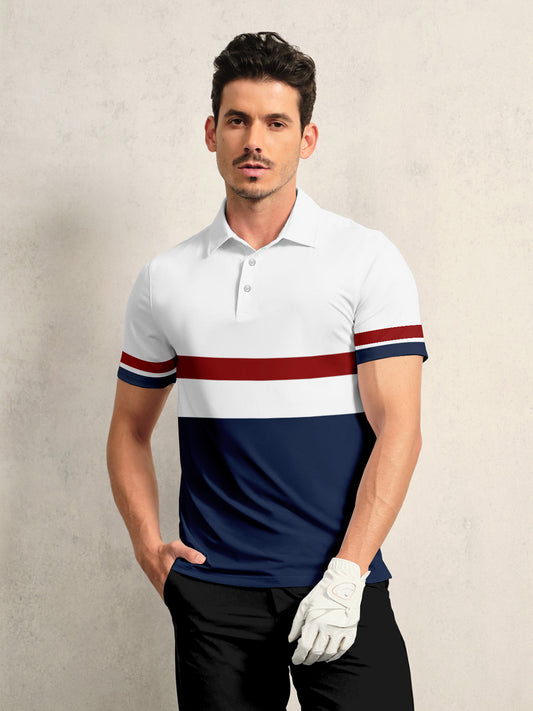 Playful Nautical Polo Top UPF50+