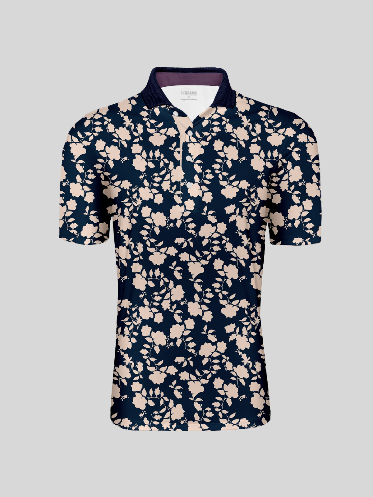 Botanical Energy Men's Polo Top UPF50+
