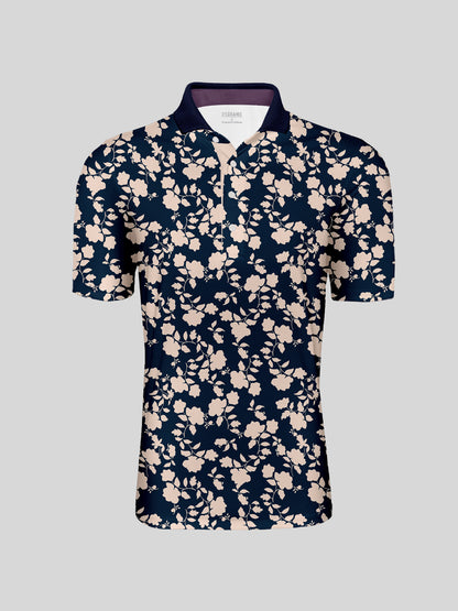 Botanical Energy Men's Polo Top UPF50+