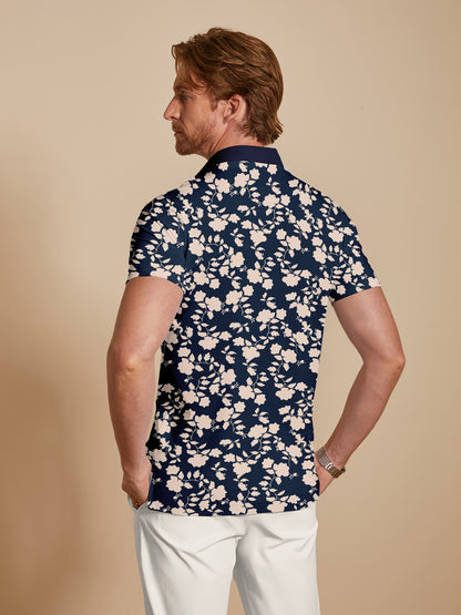 Botanical Energy Men's Polo Top UPF50+