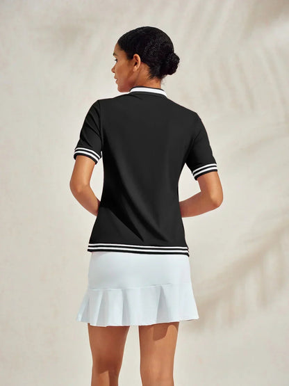 Navycore Women's Short Sleeve Polo Top UPF50+