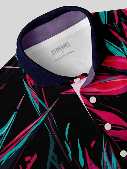 Botanical Energy Men's Polo Top UPF50+