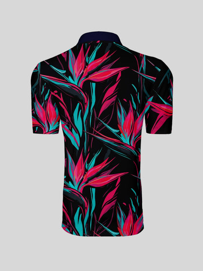 Botanical Energy Men's Polo Top UPF50+