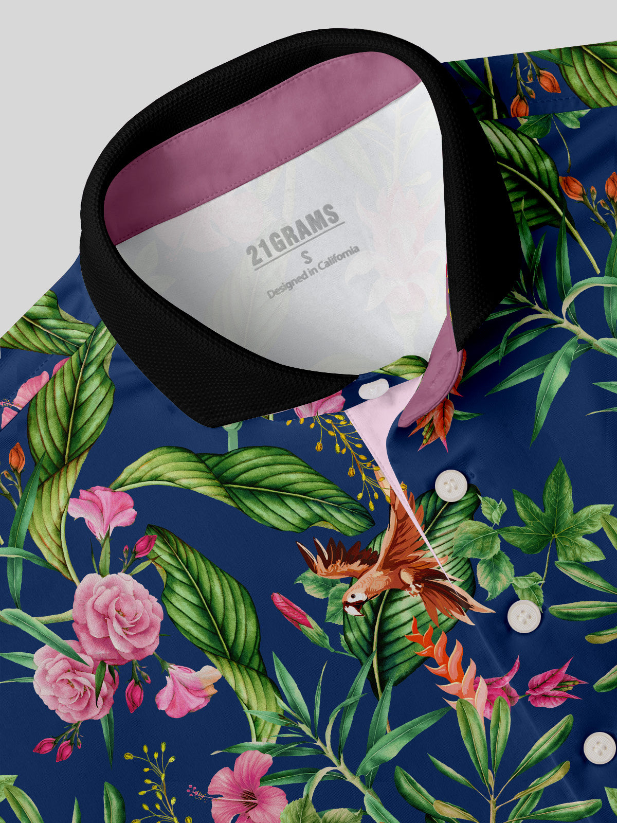 Botanical Energy Men's Polo Top UPF50+