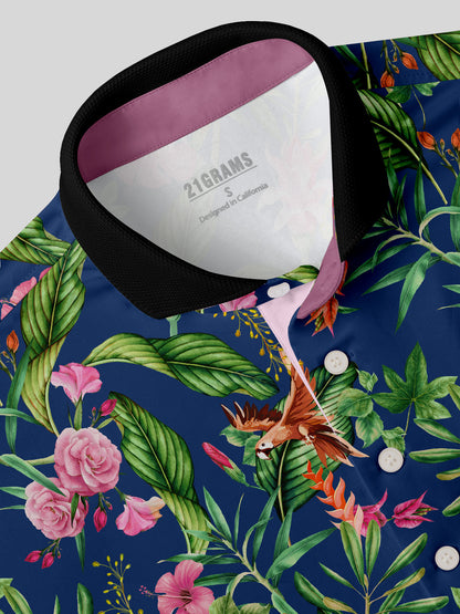 Botanical Energy Men's Polo Top UPF50+