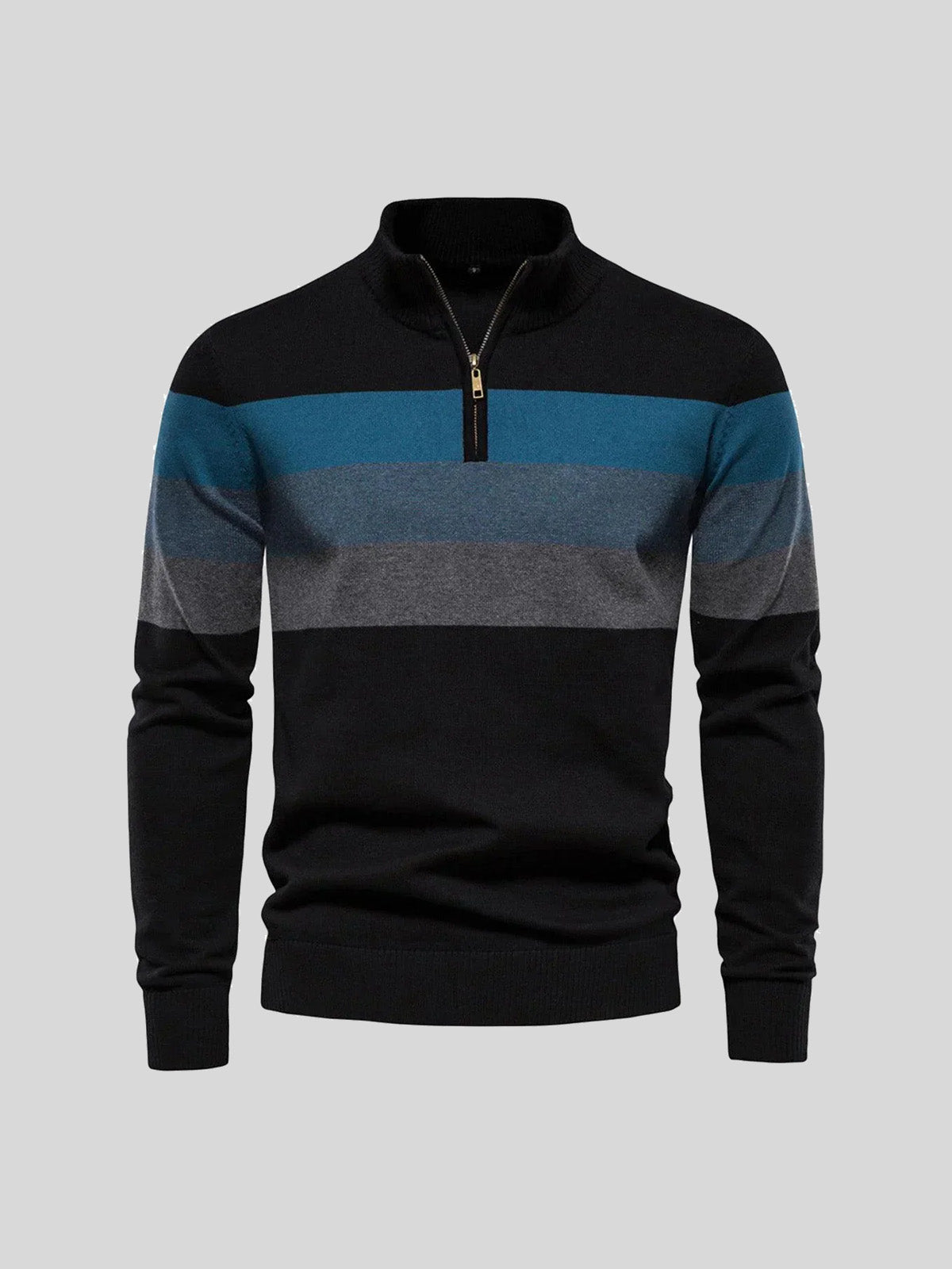 More Than Basic Men's Midweight Golf Quarter Zip Sweater
