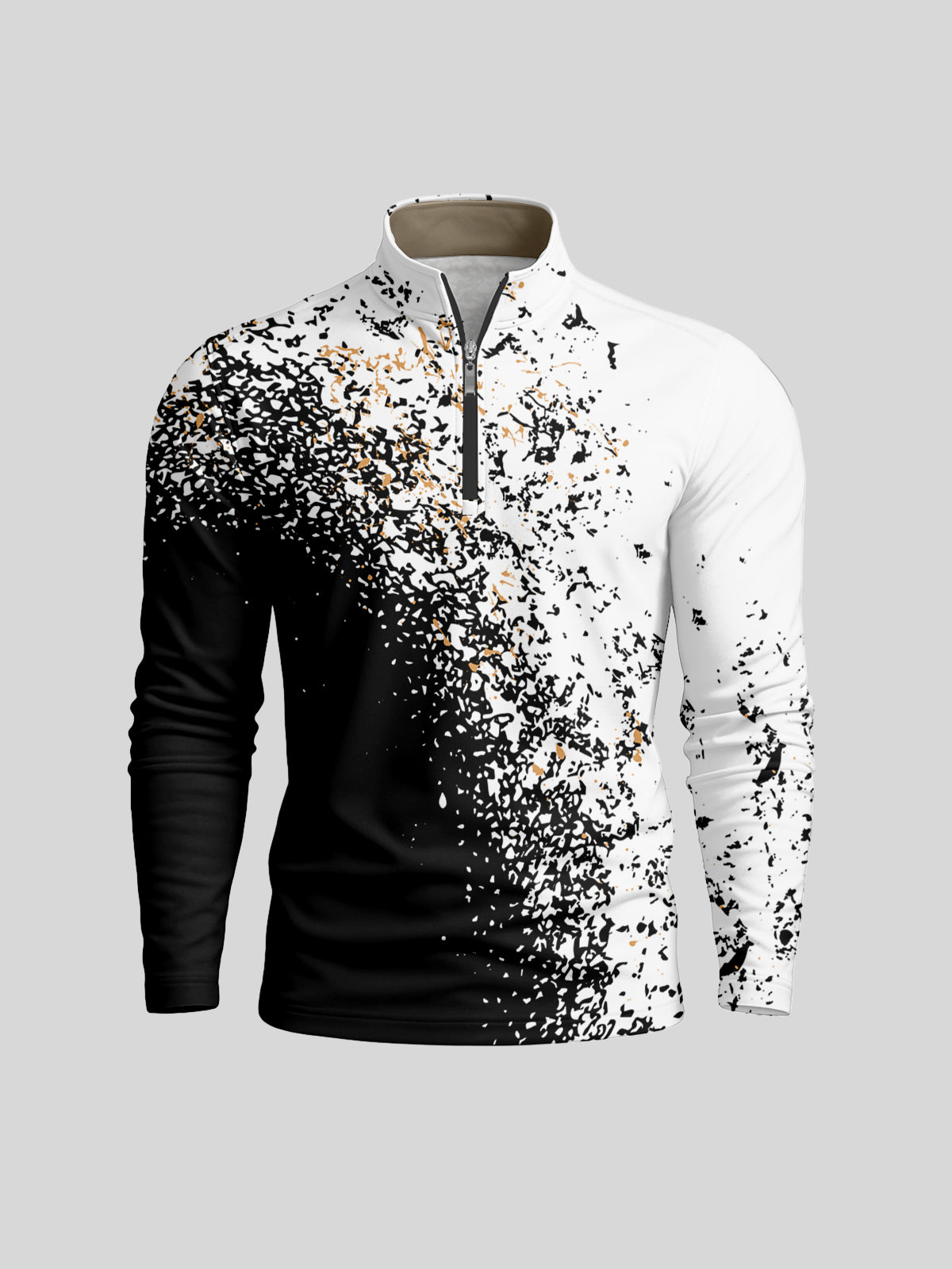 Not So Classic Men's Lightweight Golf Shirt Quarterzip UPF50+