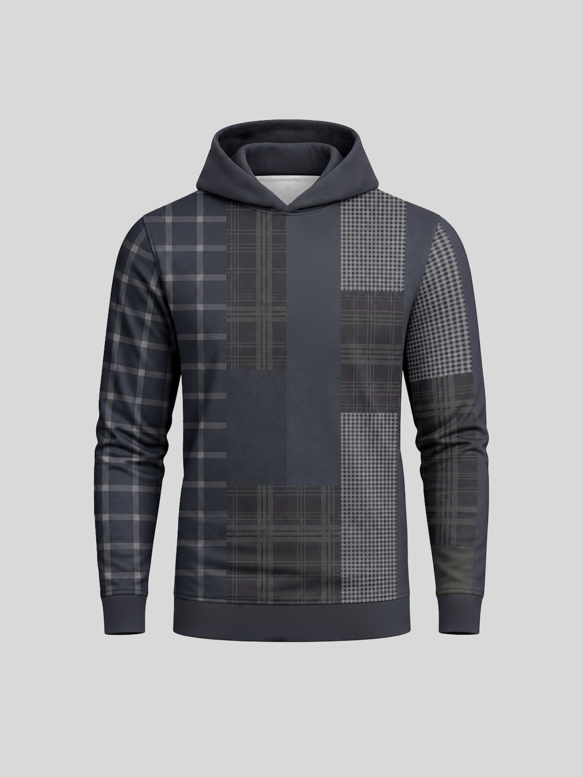 Fairway Patchwork Men's Golf Hooded Sweatshirt
