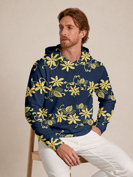 Botanical Energy Men's Golf Hooded Sweatshirt