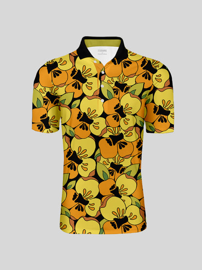Botanical Energy Men's Polo Top UPF50+