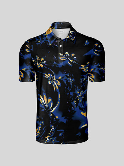 Botanical Energy Polo para Hombre UPF50+