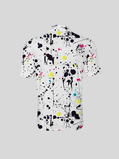 Inked Skins Men's Polo Top UPF50+
