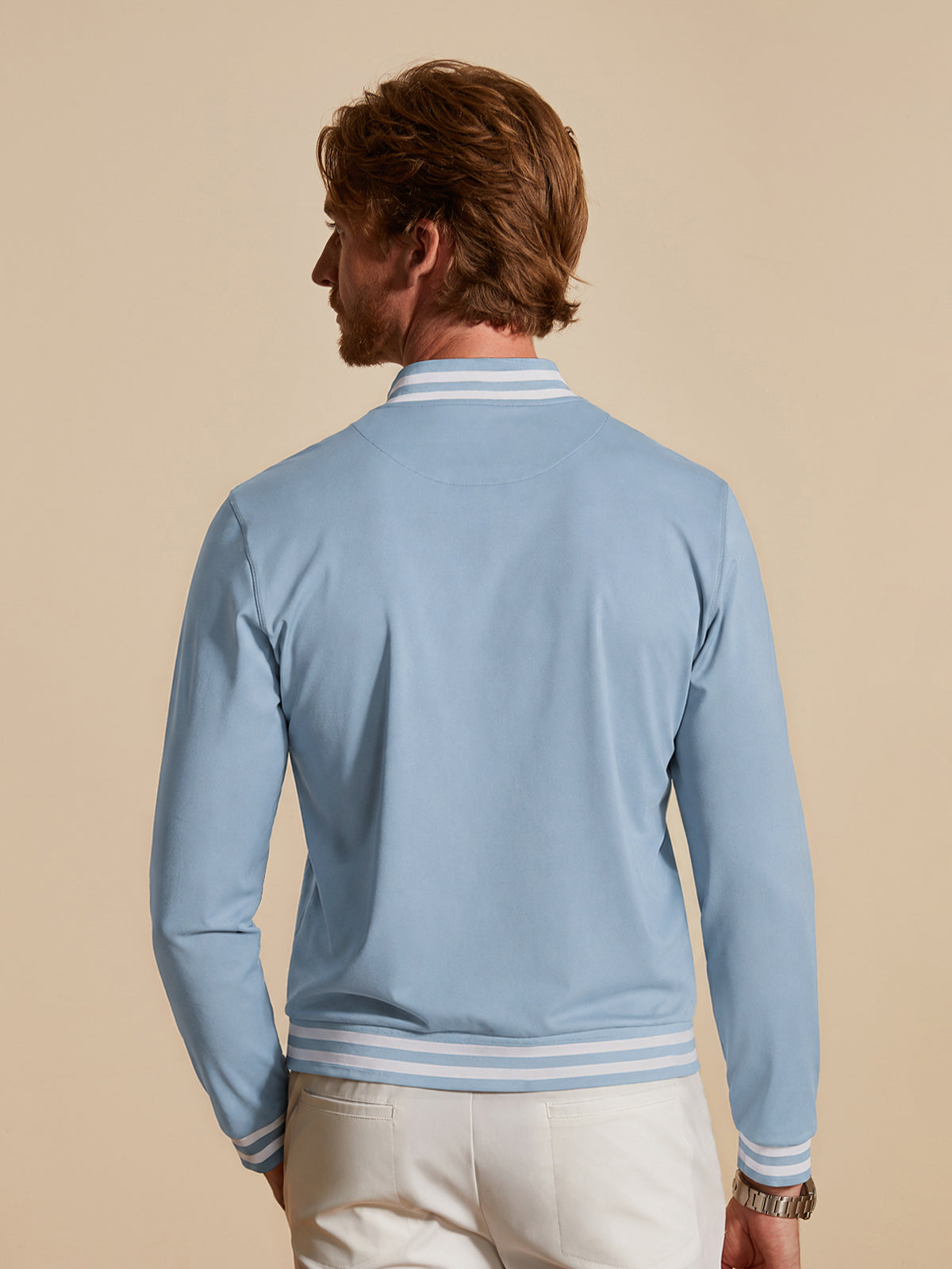 Navycore Heren Golfshirt Quarterzip UPF50+