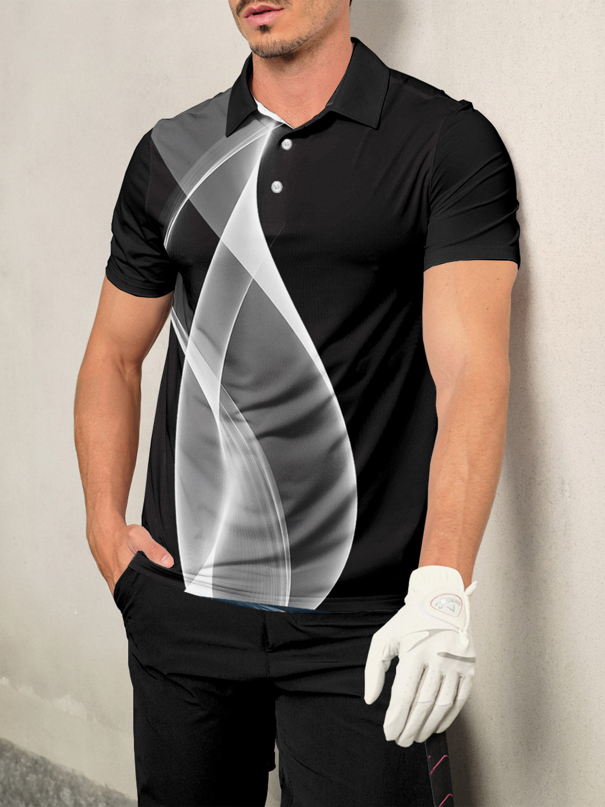 Air Brush Men's Polo Top UPF50+