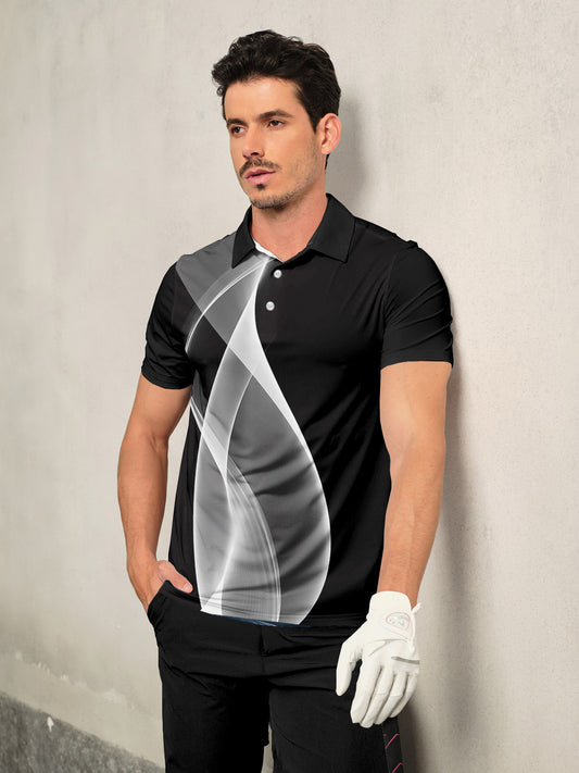 Air Brush Men's Polo Top UPF50+