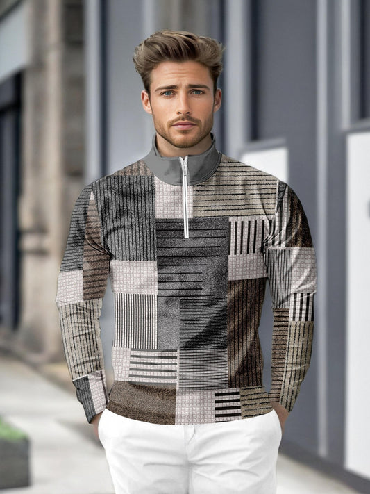 Not So Classic Golf Shirt Quarterzip UPF50+