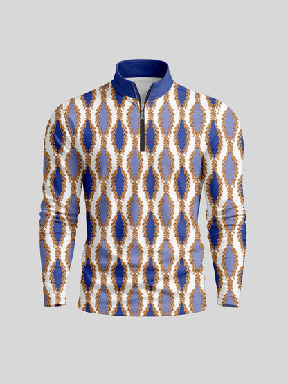 Not So Classic Men's Lightweight Golf Shirt Quarterzip UPF50+