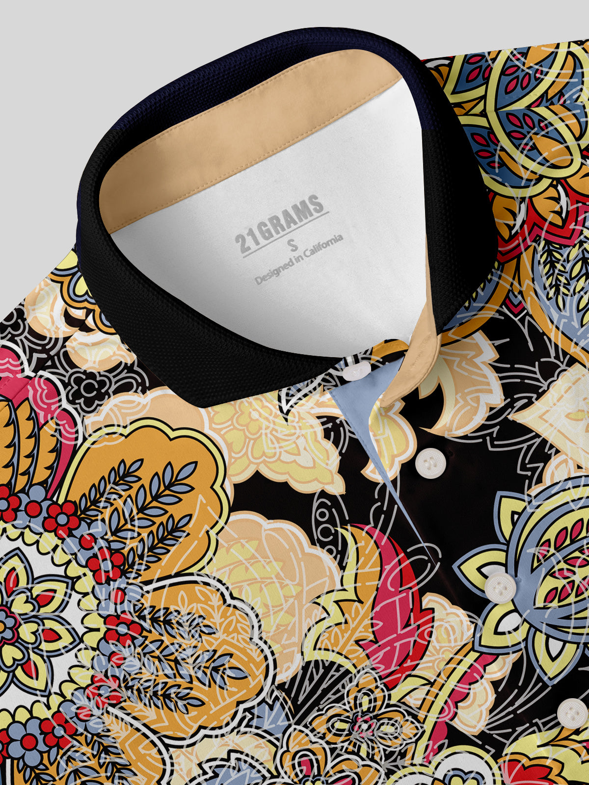 Botanical Energy Men's Polo Top UPF50+