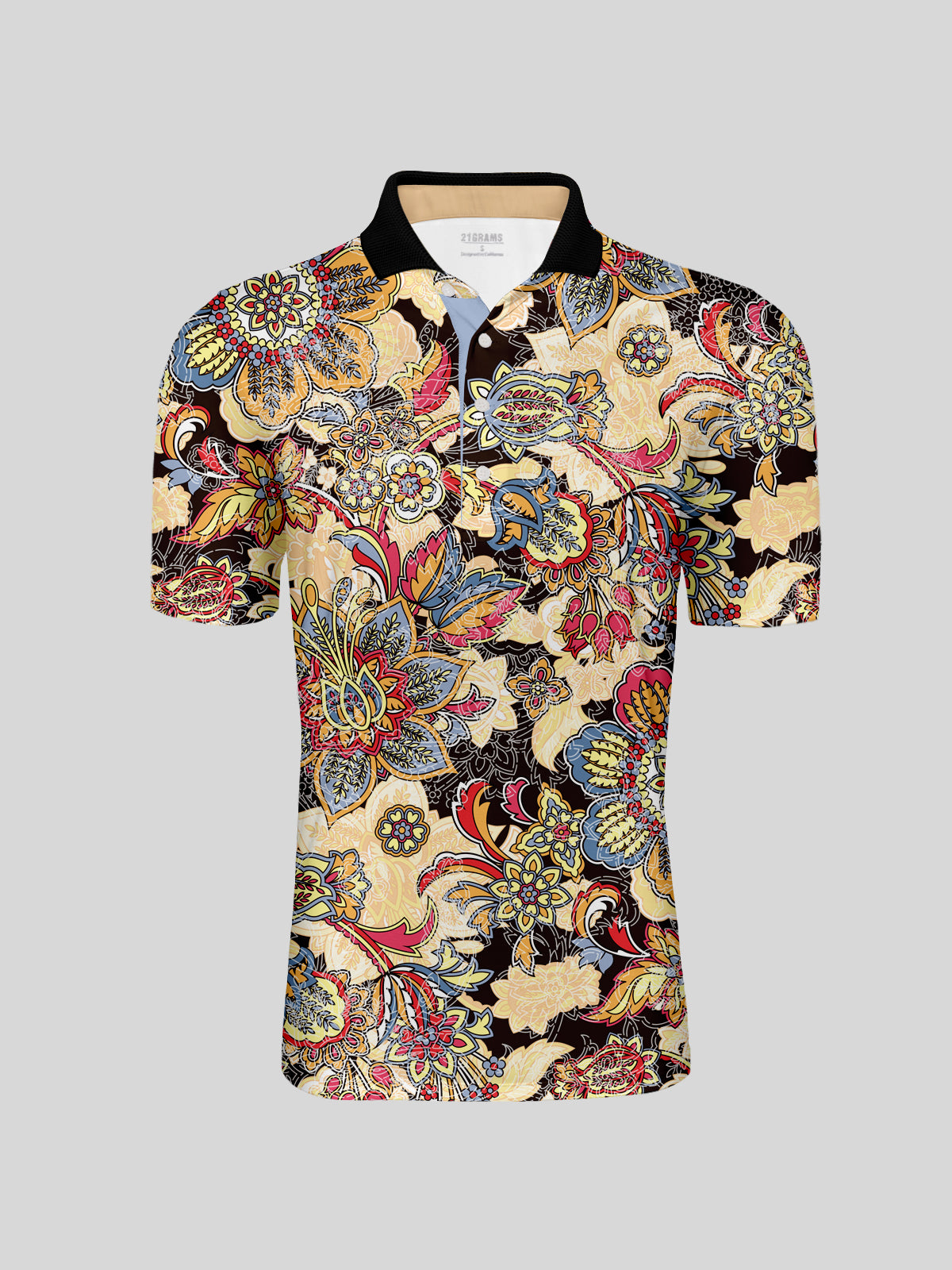 Botanical Energy Men's Polo Top UPF50+