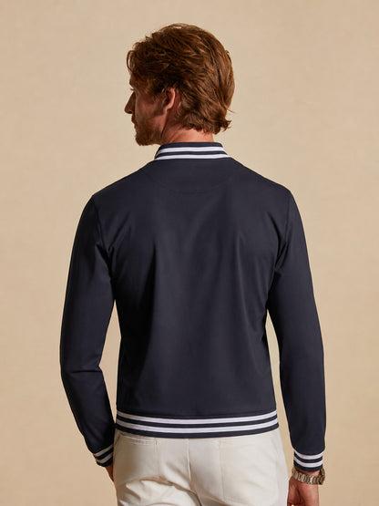 Navycore Heren Golfshirt Quarterzip UPF50+