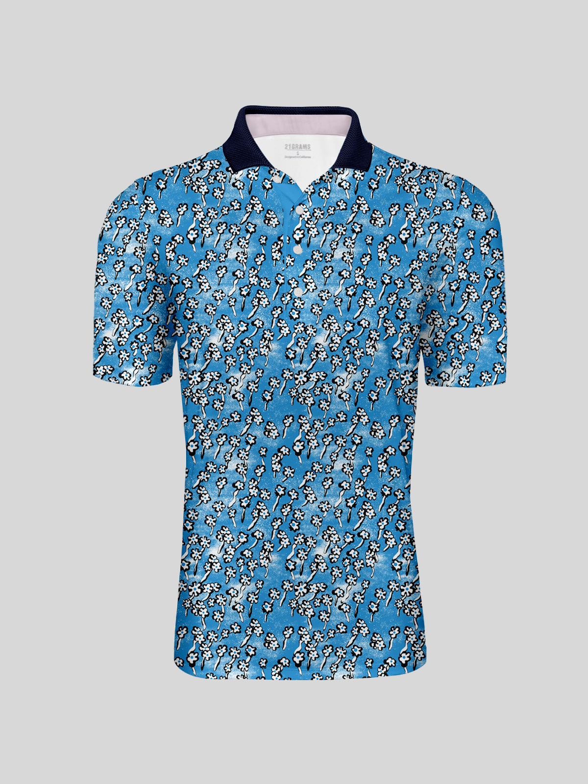 Botanical Energy Men's Polo Top UPF50+