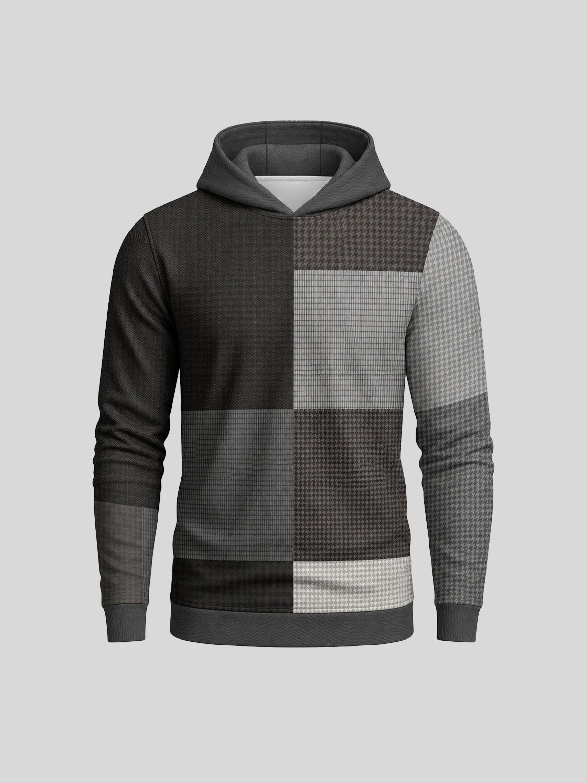 Fairway Patchwork Men's Golf Hooded Sweatshirt