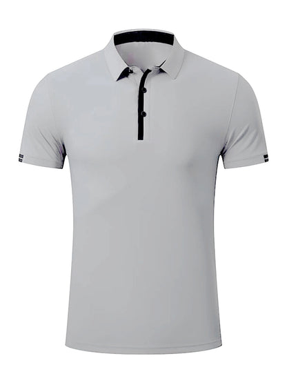 More Than Basic Men's Golf Shirt Quarterzip UPF50+