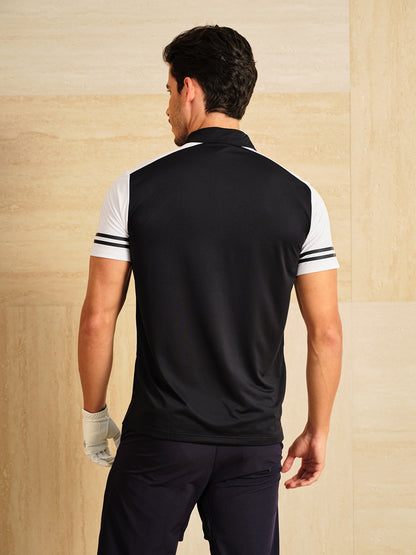 More Than Basic Men's Golf Shirt Quarterzip UPF50+