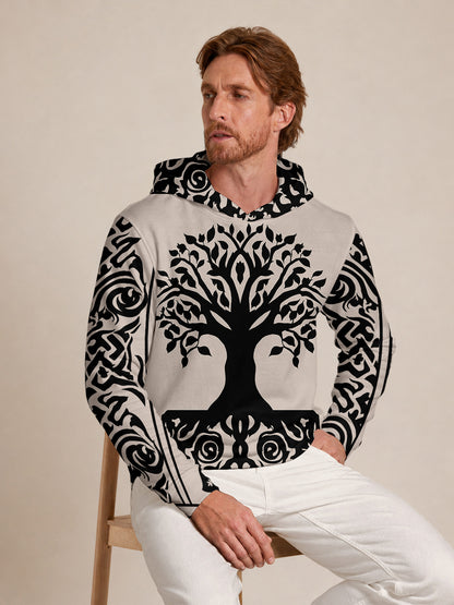 Botanical Energy Men's Golf Hooded Sweatshirt