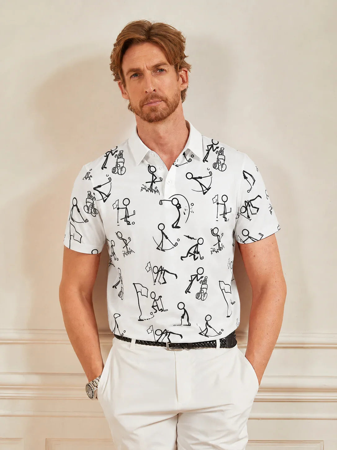 Hyper-prep Polo da Uomo UPF50+