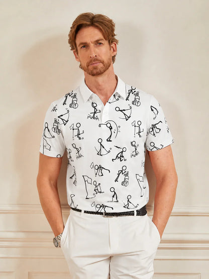 Hyper-prep Polo da Uomo UPF50+