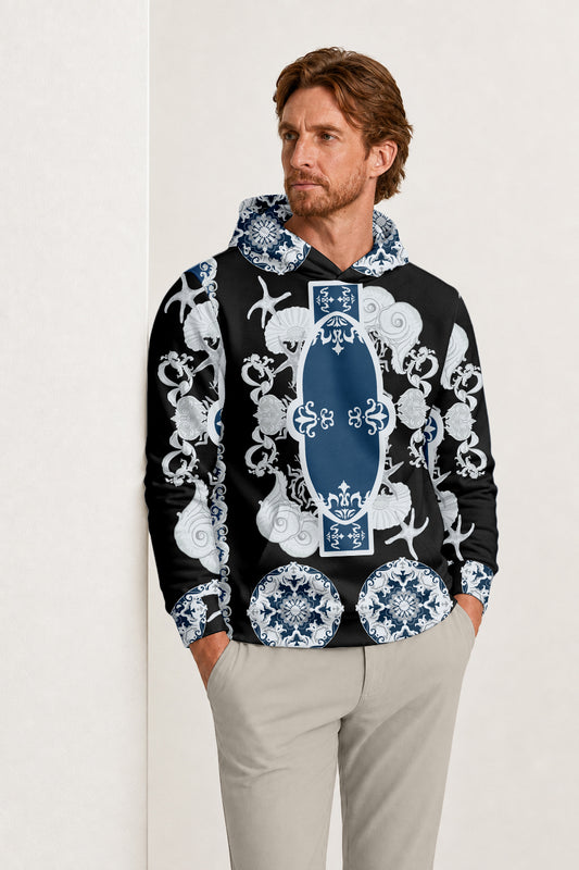 Botanical Energy Men's Golf Hooded Sweatshirt