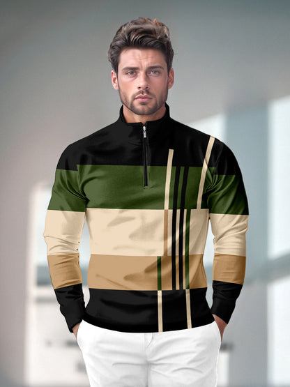 Hyper-prep Golf Shirt Quarterzip UPF50+