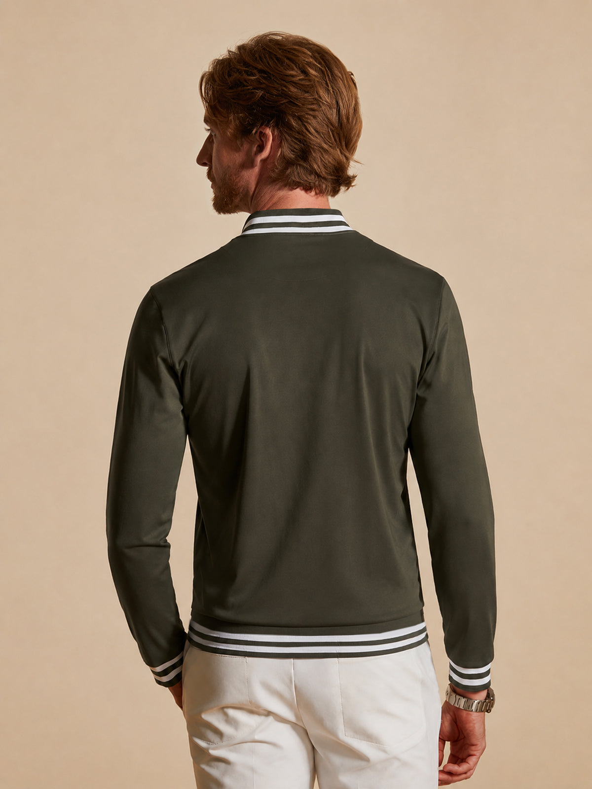 Navycore Heren Golfshirt Quarterzip UPF50+