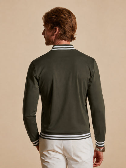 Navycore Heren Golfshirt Quarterzip UPF50+