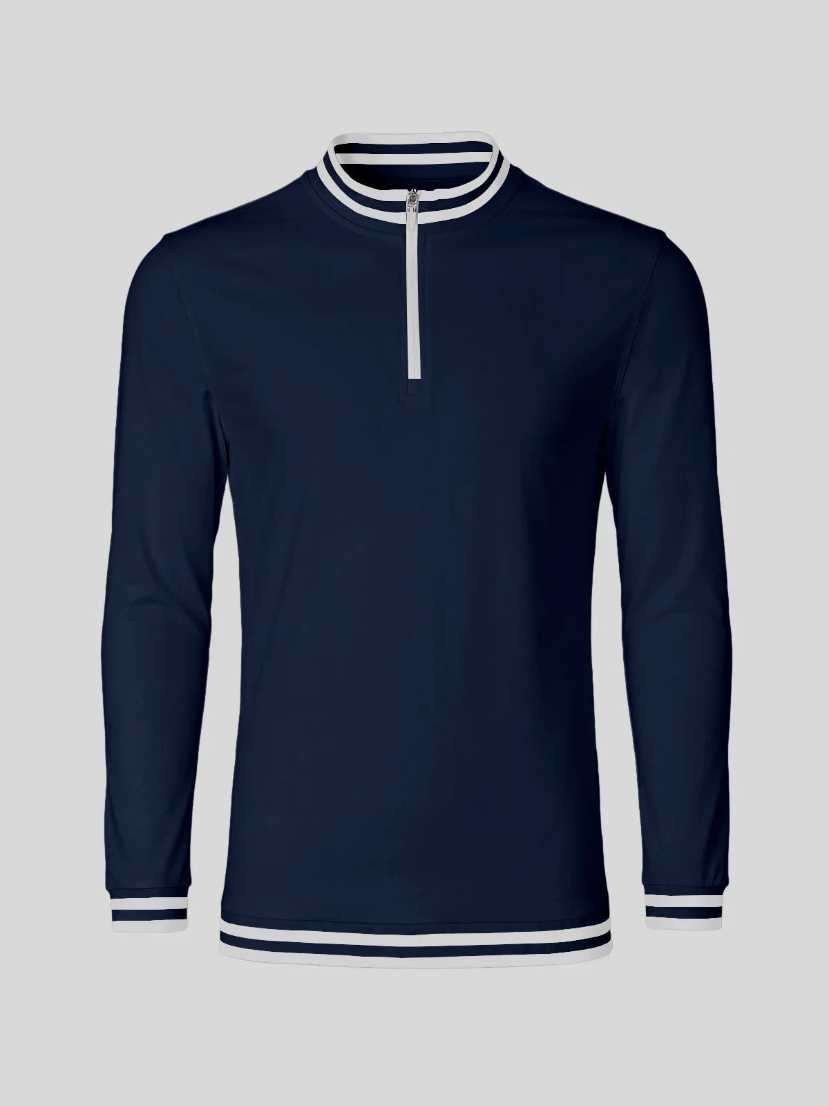 Navycore Men's Golf Shirt Quarterzip UPF50+