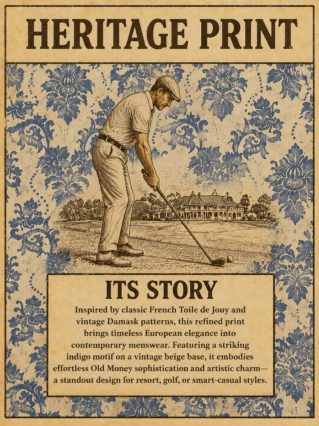 Botanical Energy Men's Stretch Golf Pants