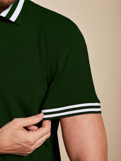 Navycore Camiseta Polo para Hombre UPF50+
