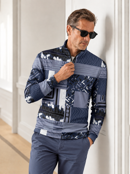Not So Classic Men's Lightweight Golf Shirt Quarterzip UPF50+