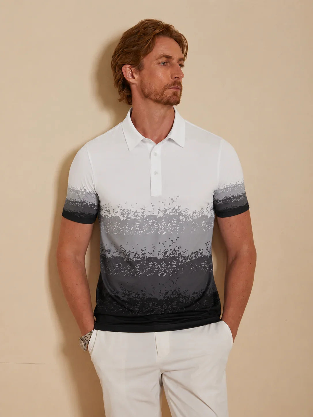 Air Brush Polo Top da Uomo UPF50+