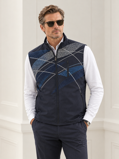 Inked Skins Men's Full-Zip Lightweight Vest