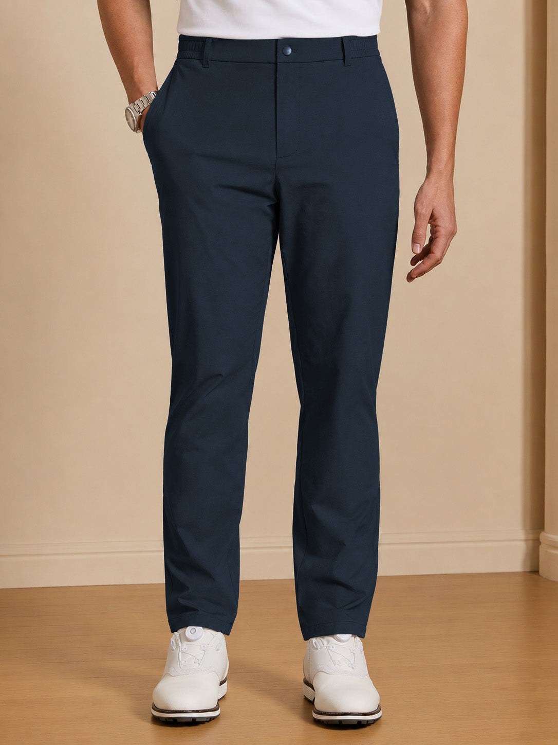 More Than Basic Men's Zipper-Pocket Golf Pants