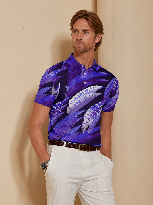 Wildlife Party Camiseta Polo para Hombre UPF50+
