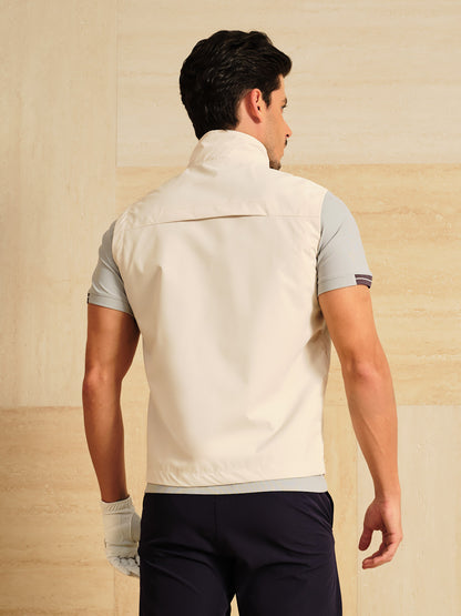 More Than Basic Men's Golf Full Zip Pocket Vest