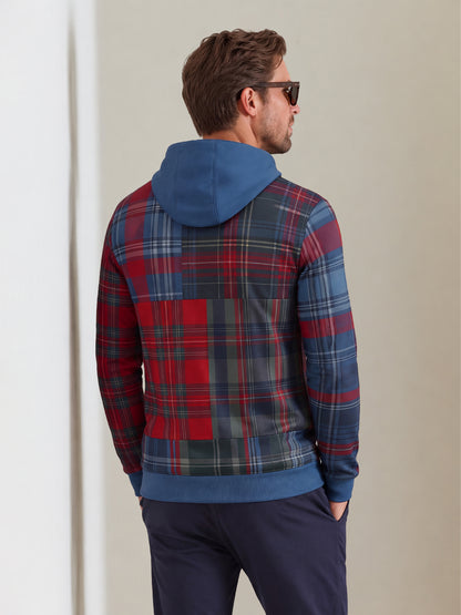 Fairway Patchwork Men's Golf Hooded Sweatshirt